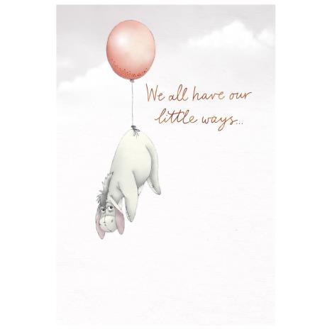 Eeyore Winnie The Pooh Mother's Day Card £1.85